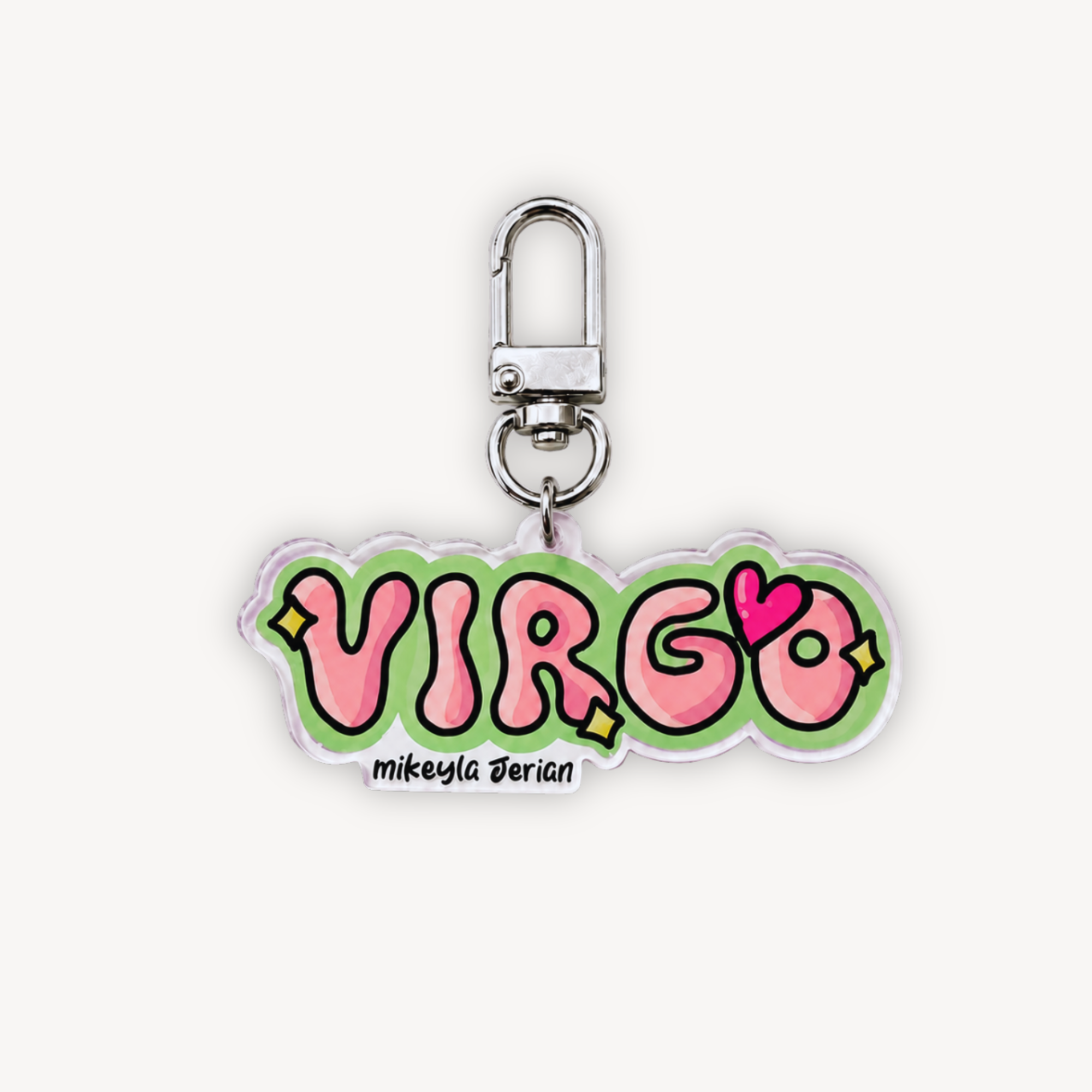 Virgo Keychain