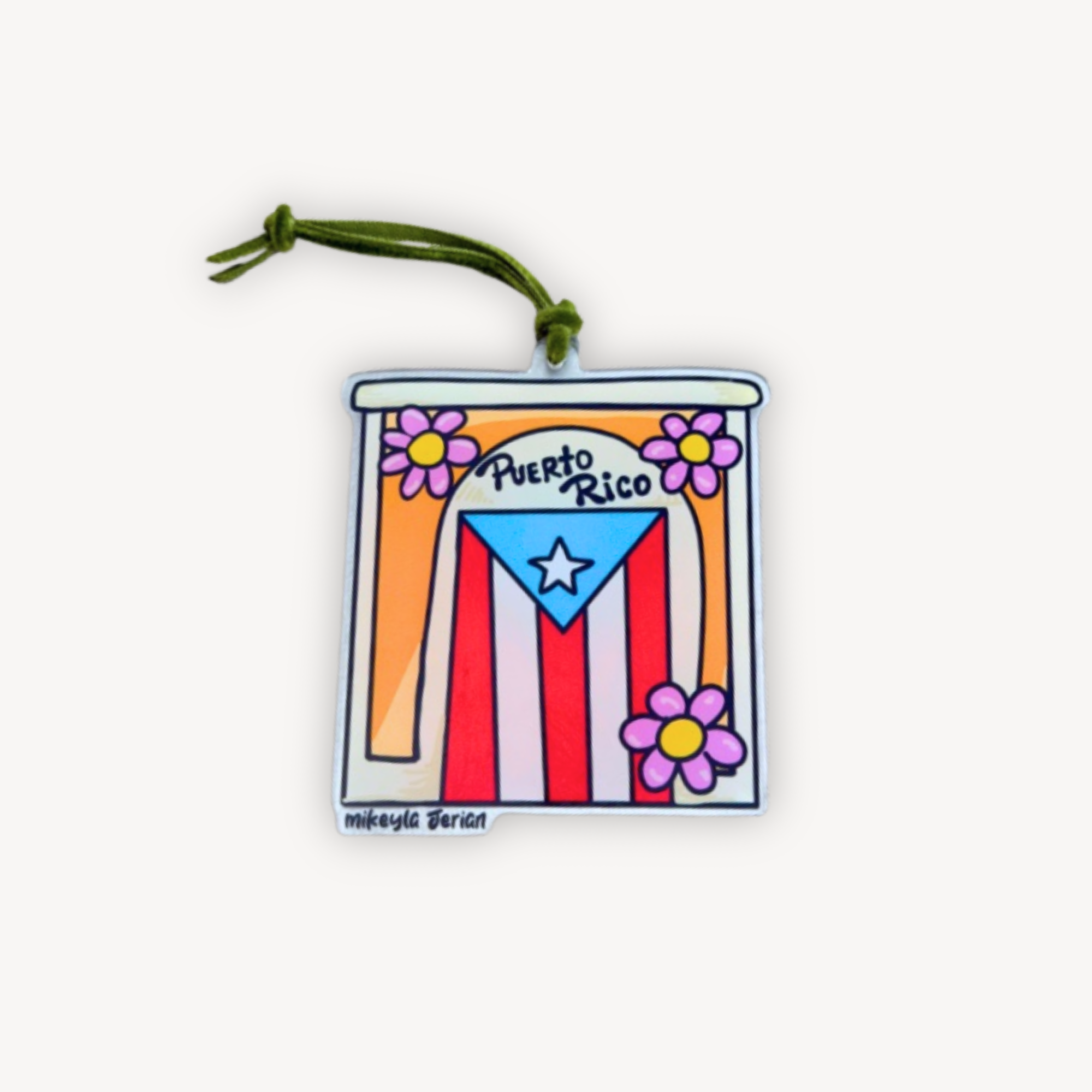 Casita de VSJ Bandera Ornament