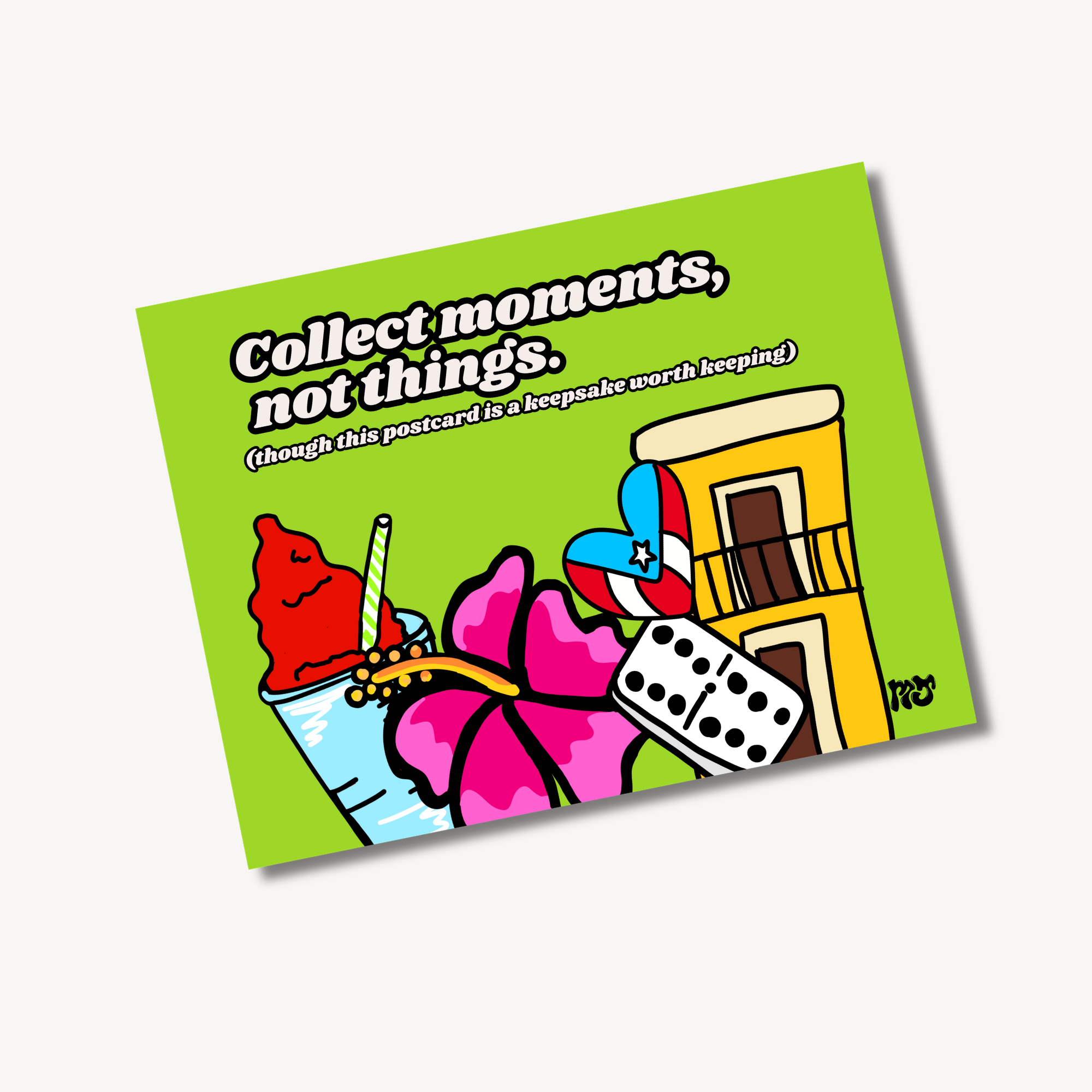 Collect Moments Postcard