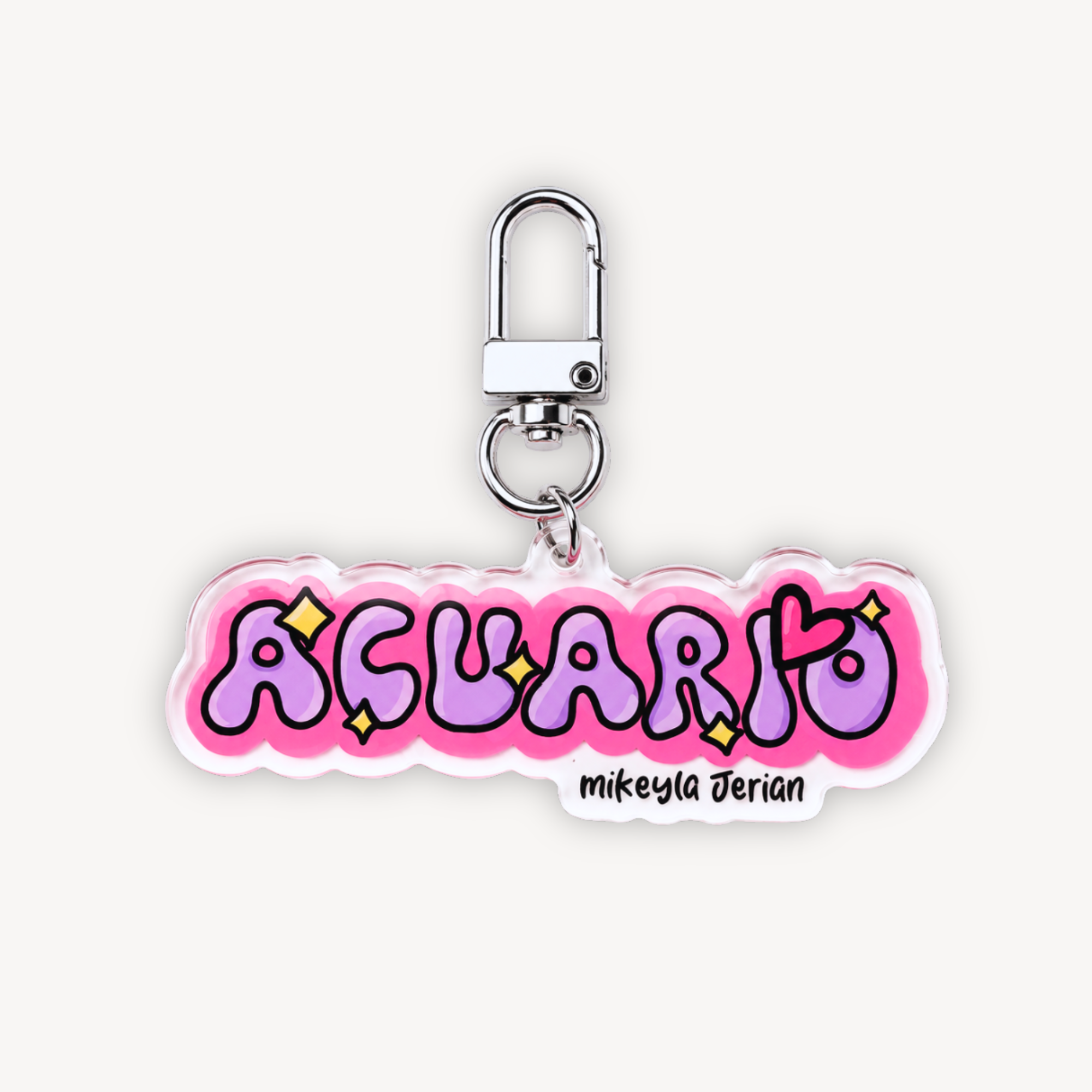 Acuario Keychain