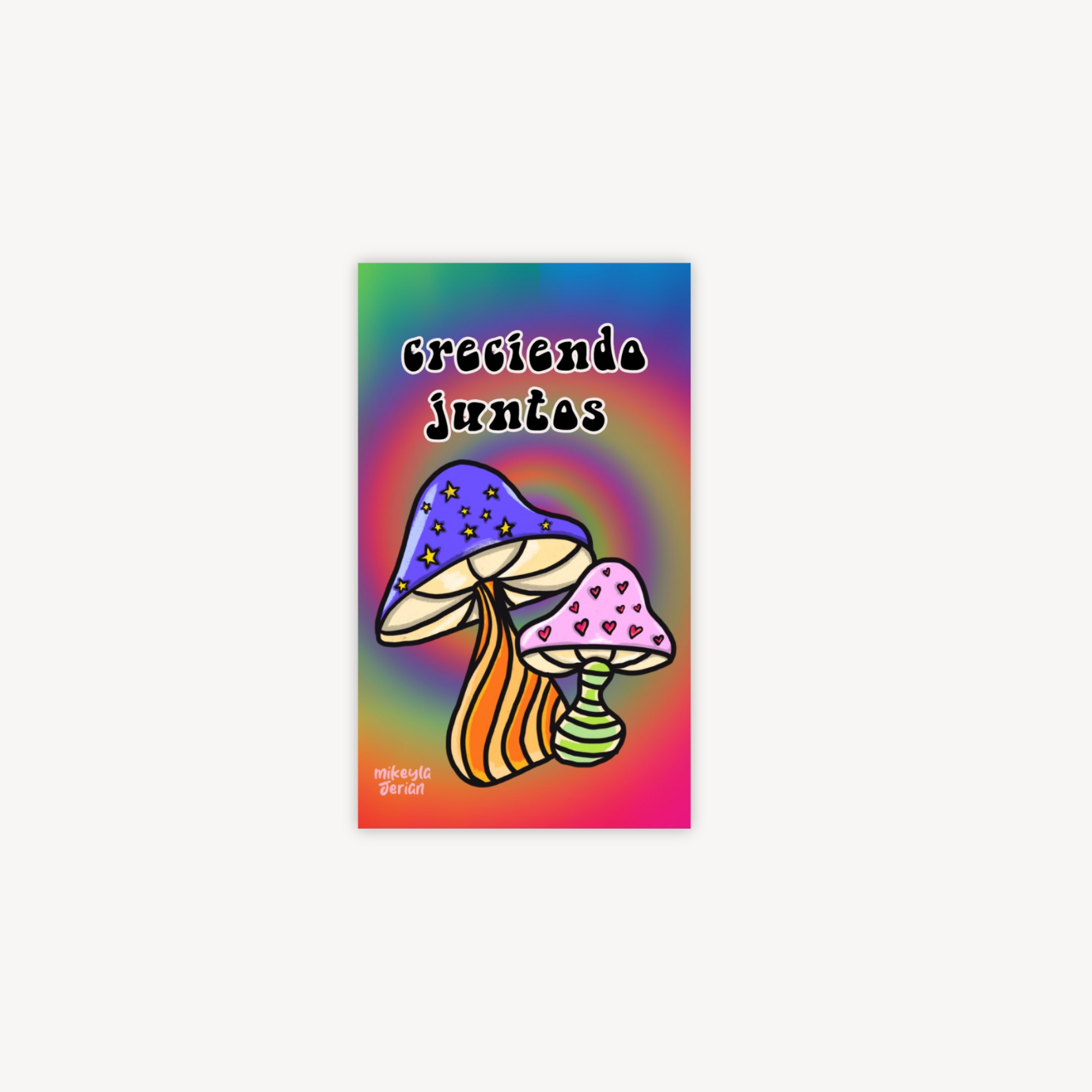 Creciendo Juntos Mini Postcard