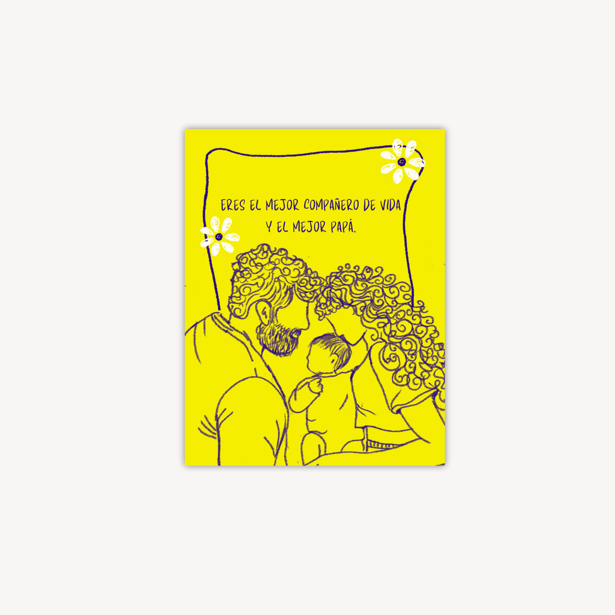Eres el Mejor Compañero Greeting Card