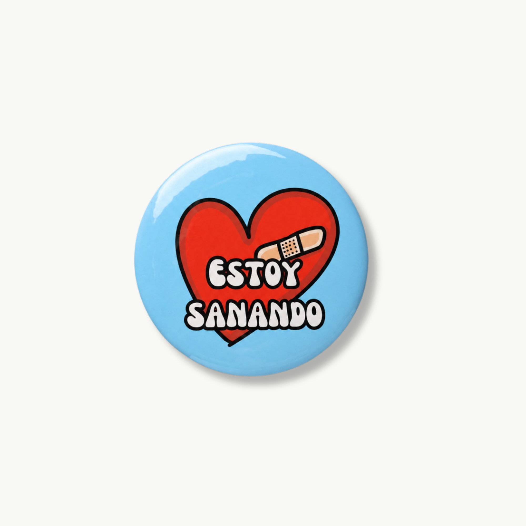 Estoy Sanando Pin Button