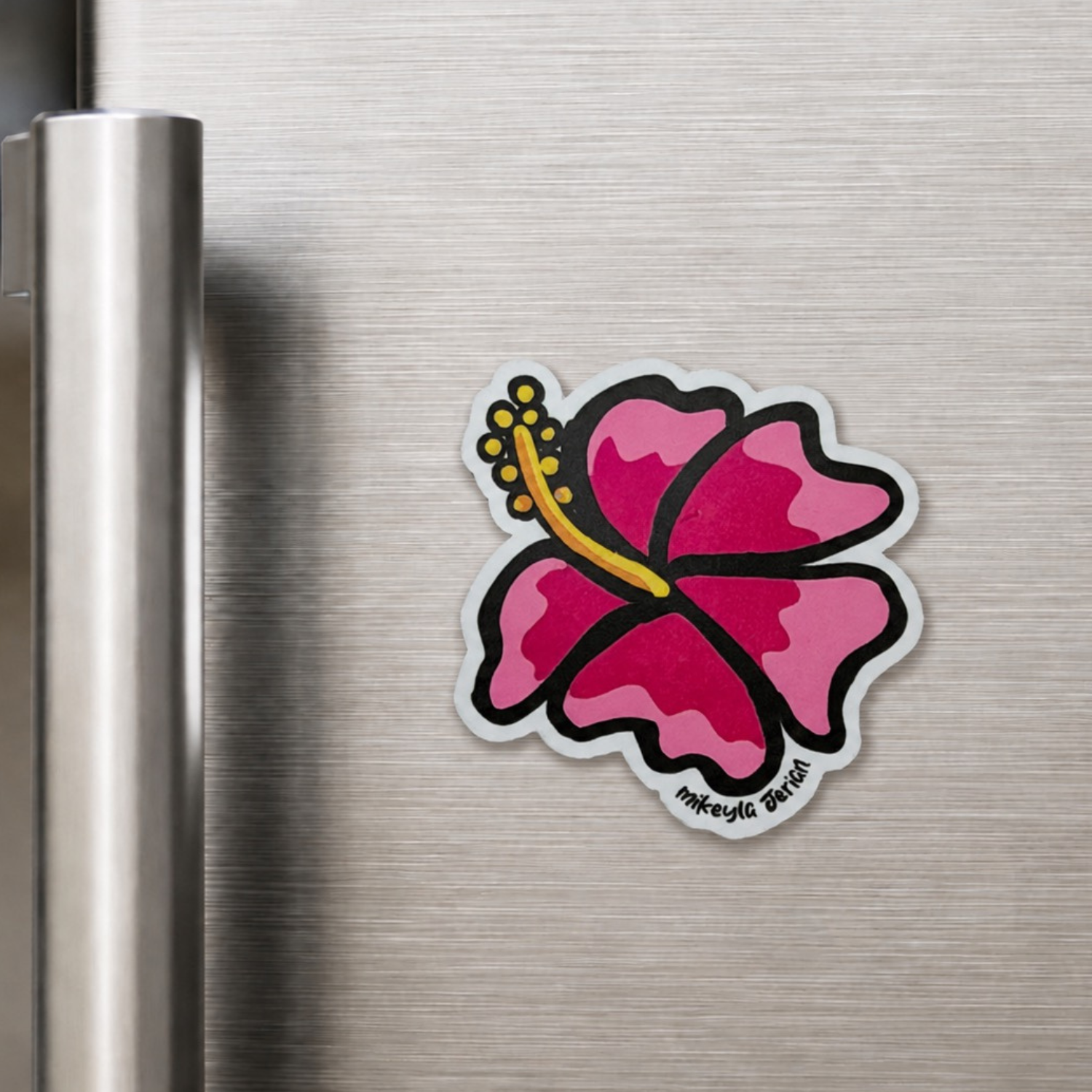 Flor de Maga Magnet