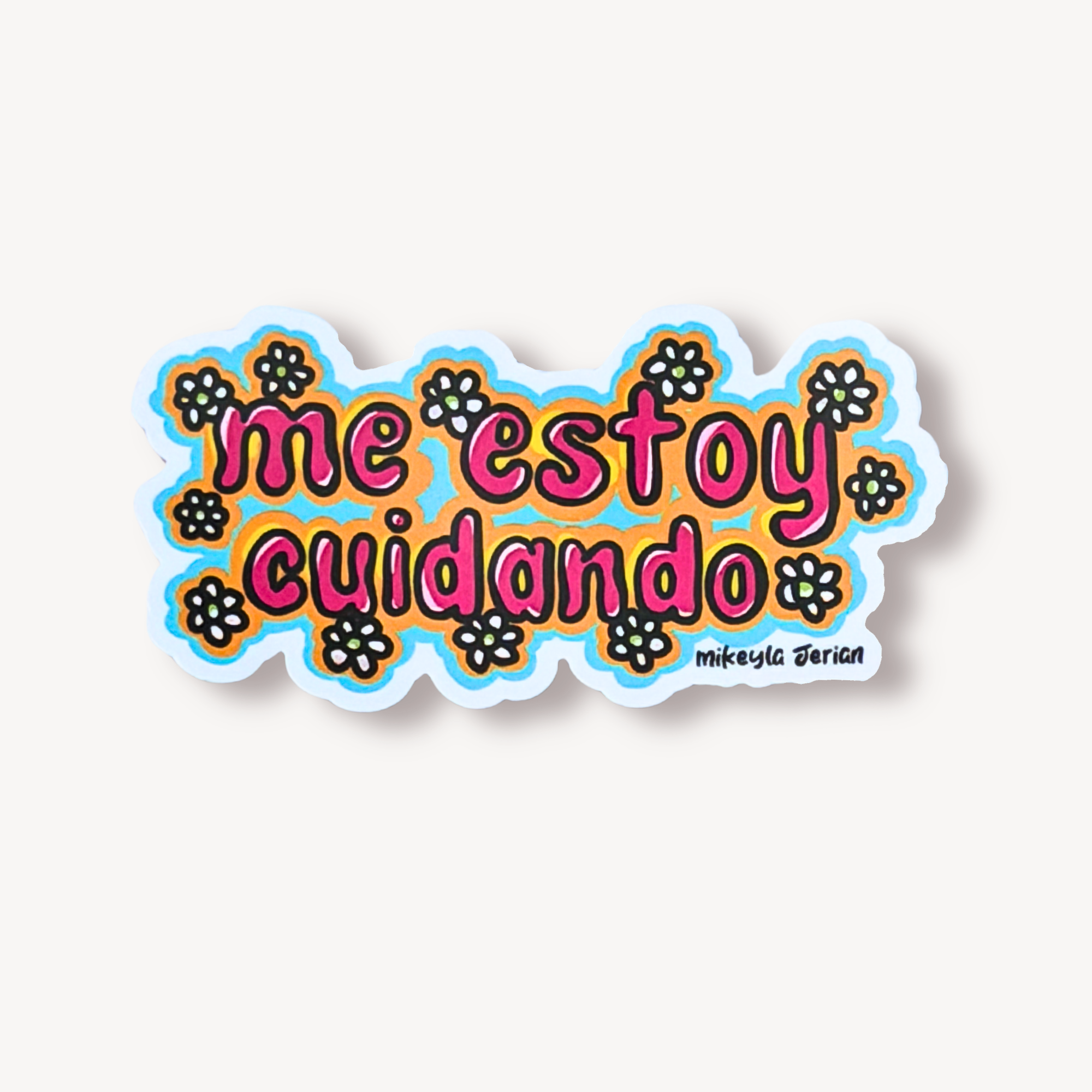 Me Estoy Cuidando Sticker