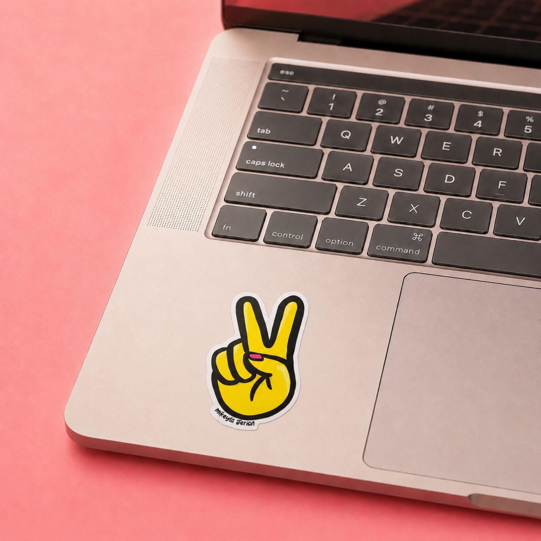 Paz y Amor Sticker
