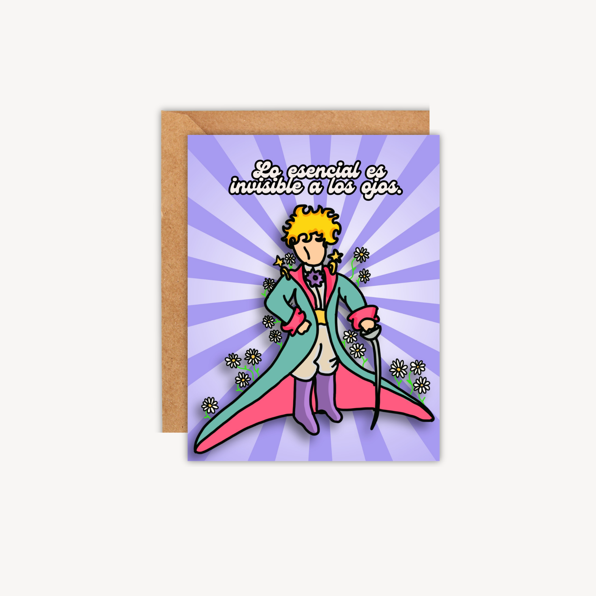 Principito Clásico Greeting Card