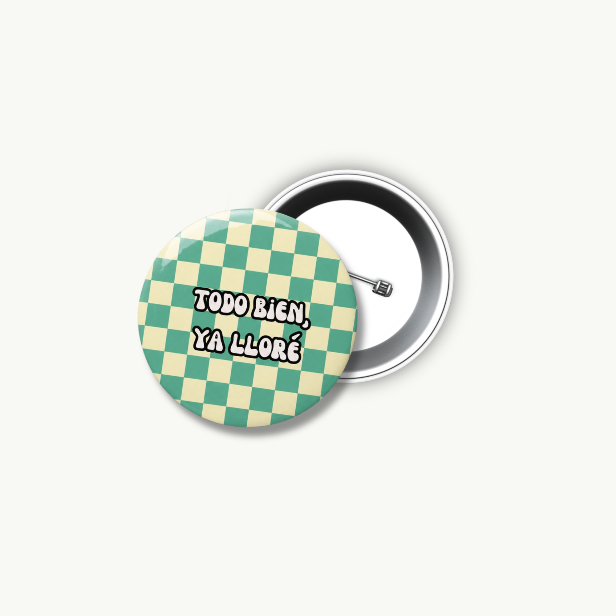 Todo Bien Pin Button