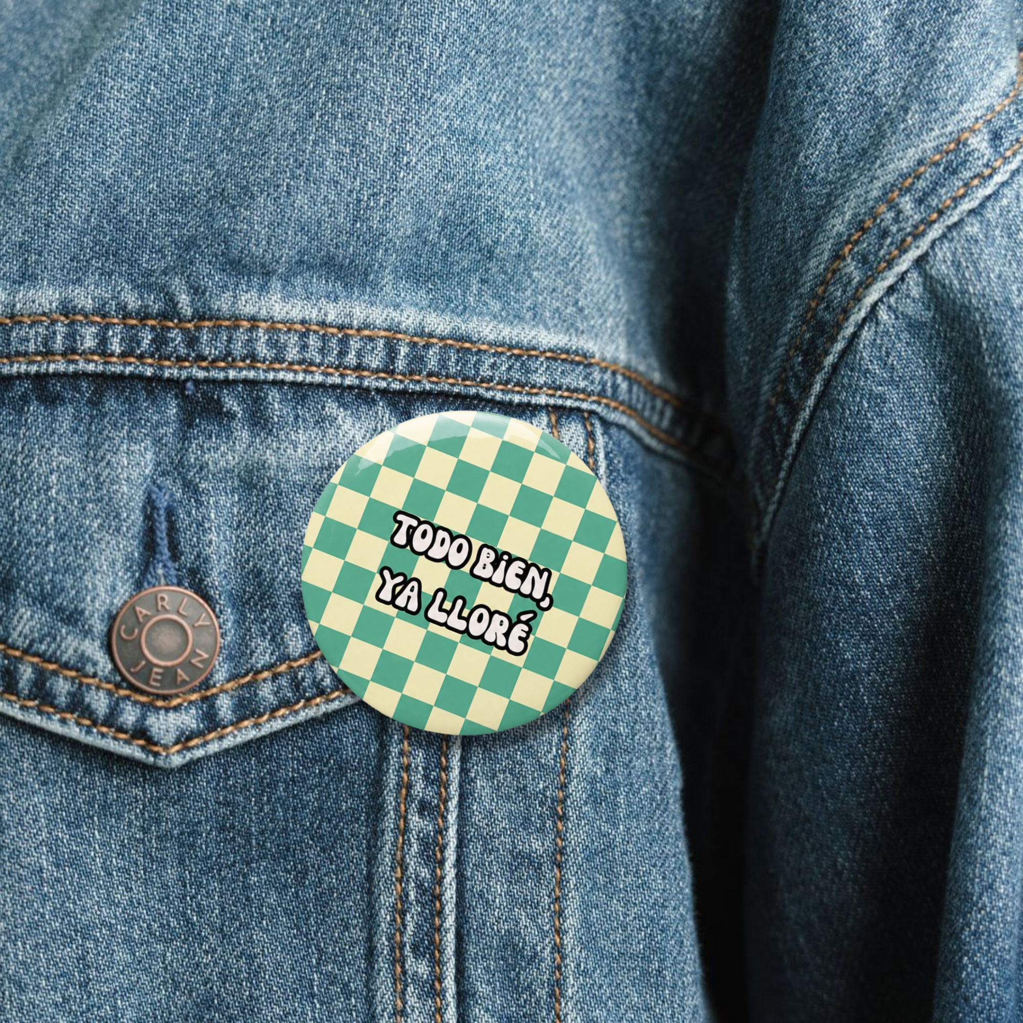 Todo Bien Pin Button
