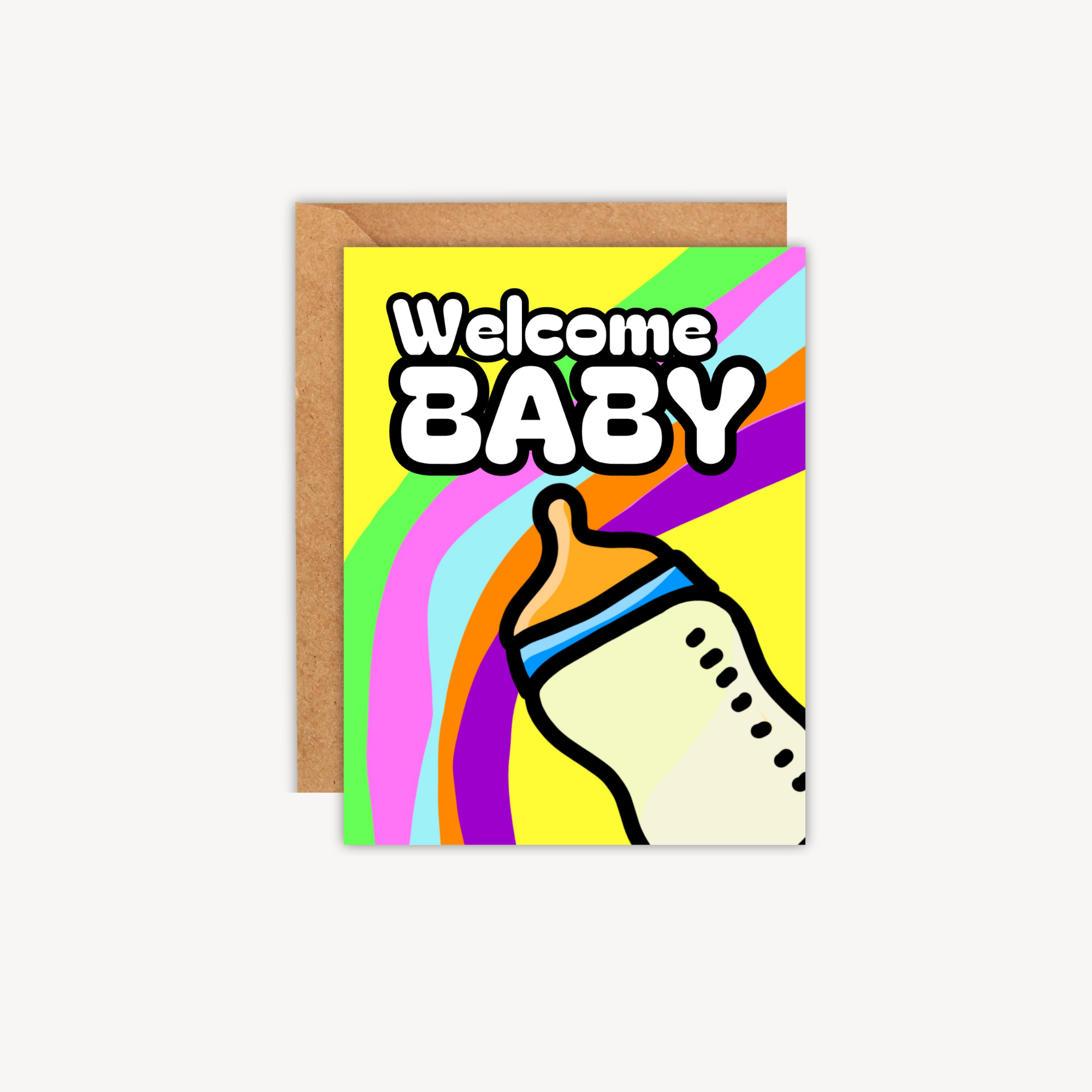 Welcome Baby Greeting Card