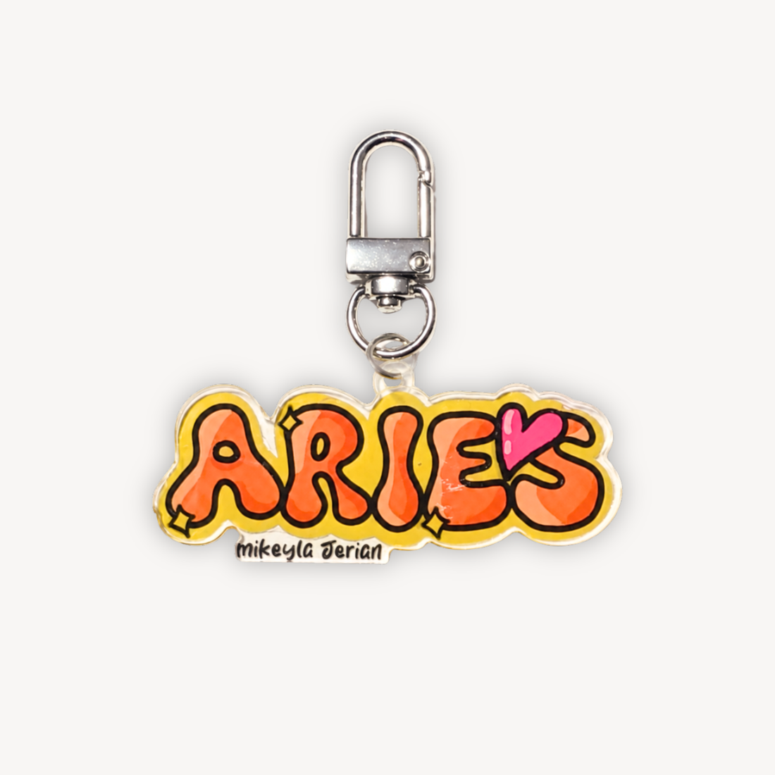 Aries Keychain