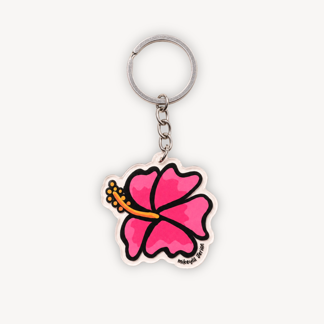 Flor de Maga Keychain
