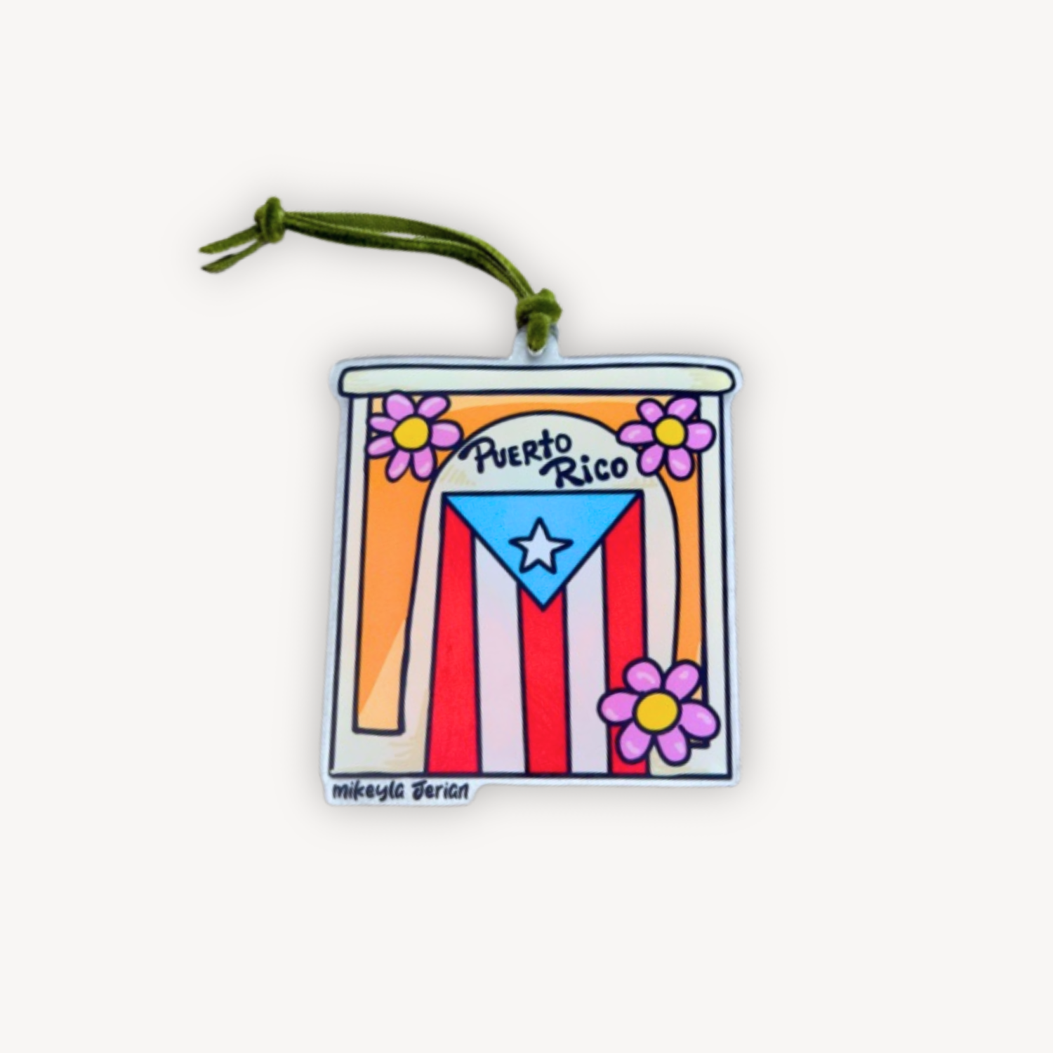 Casita de VSJ Bandera Ornament