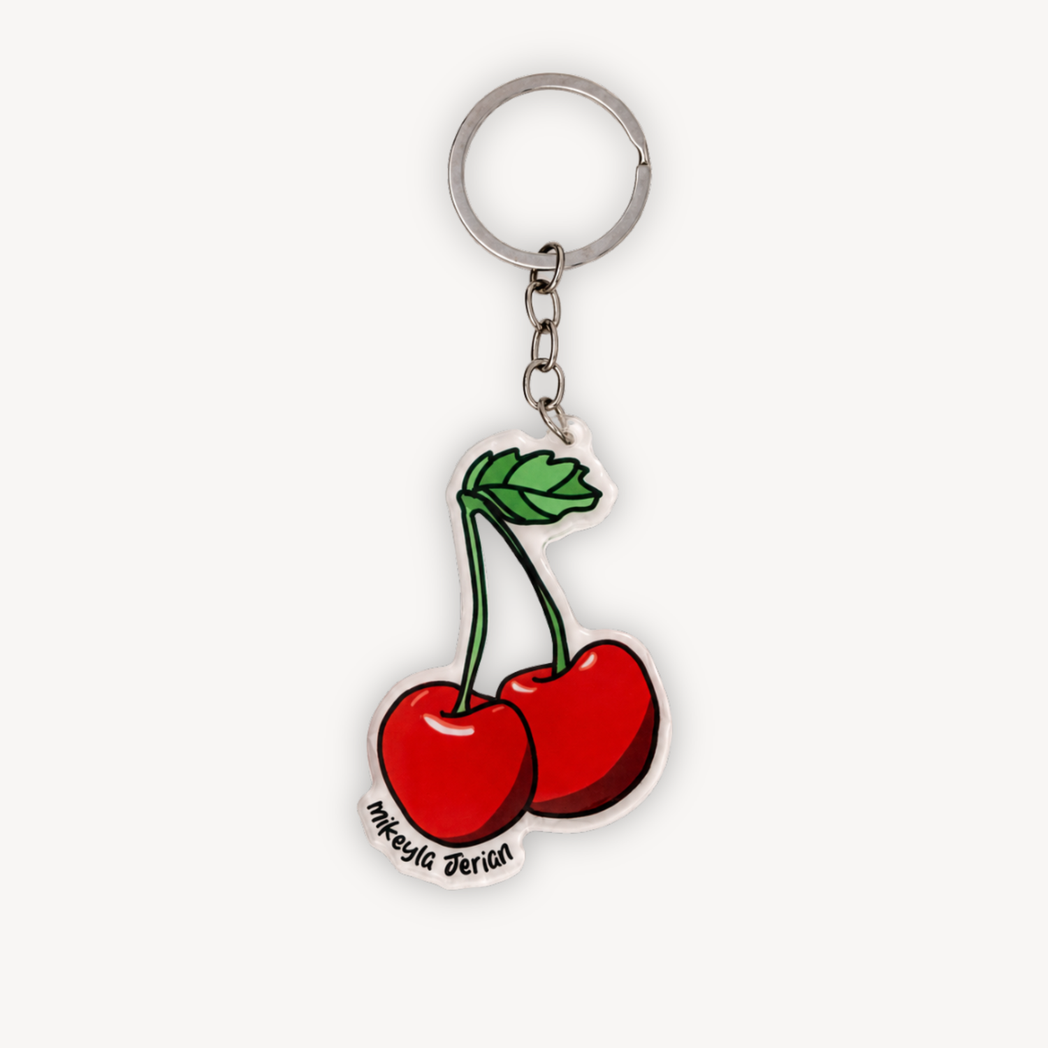 Cherry Keychain