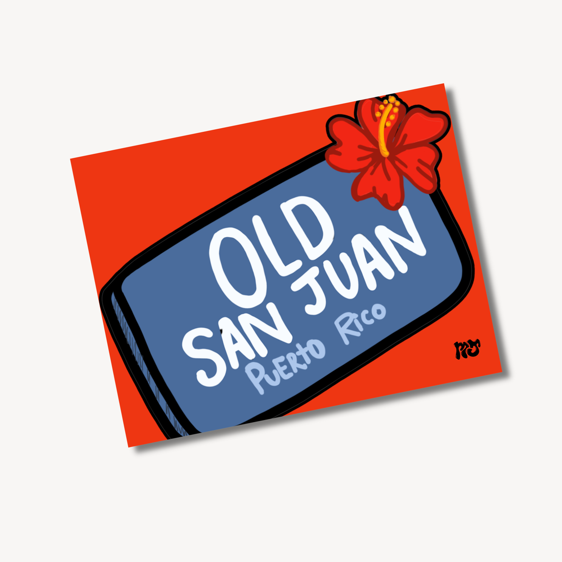 Adoquín Postcard