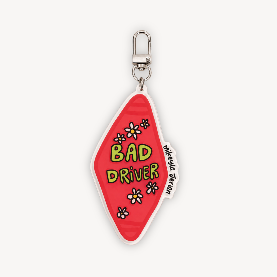 Bad Driver Keychain