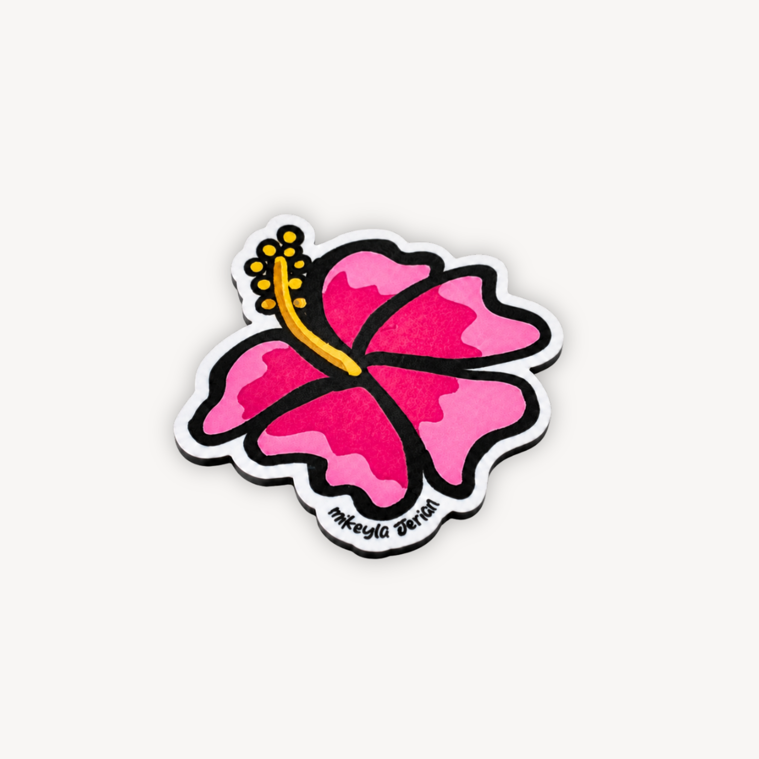 Flor de Maga Magnet