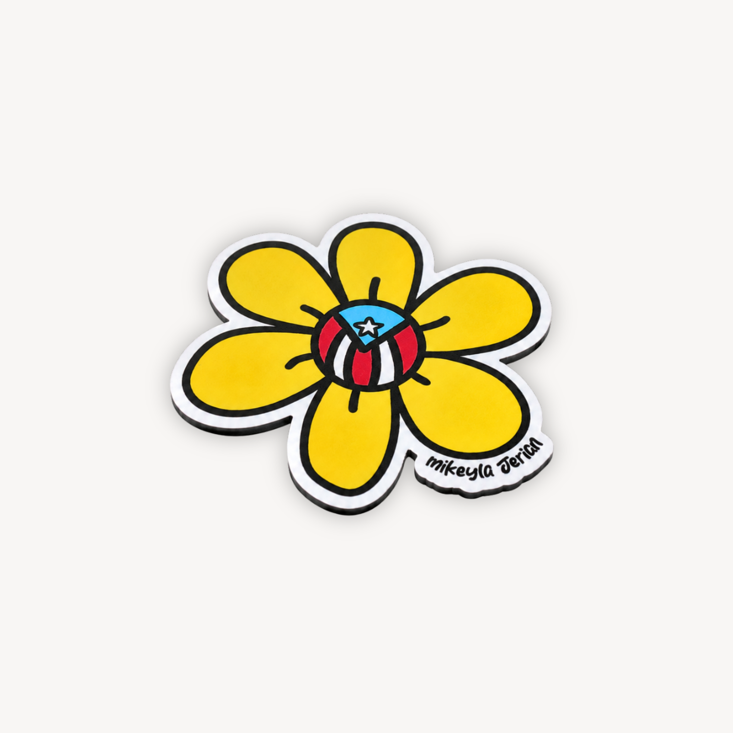 Flor Amarilla Magnet
