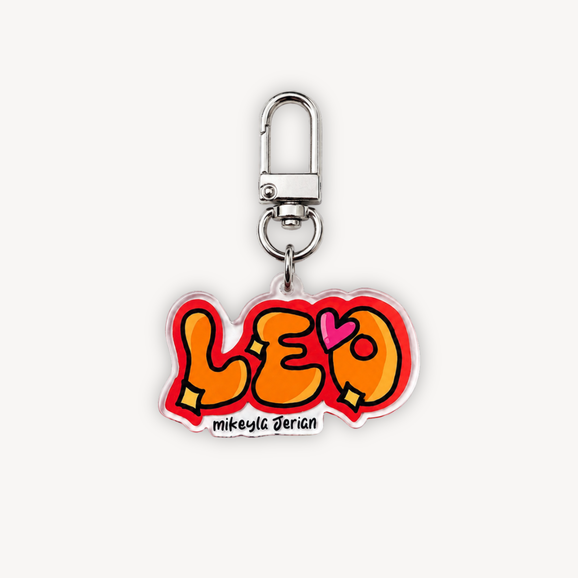 Leo Keychain