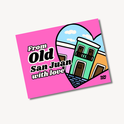 Corazón VSJ Postcard