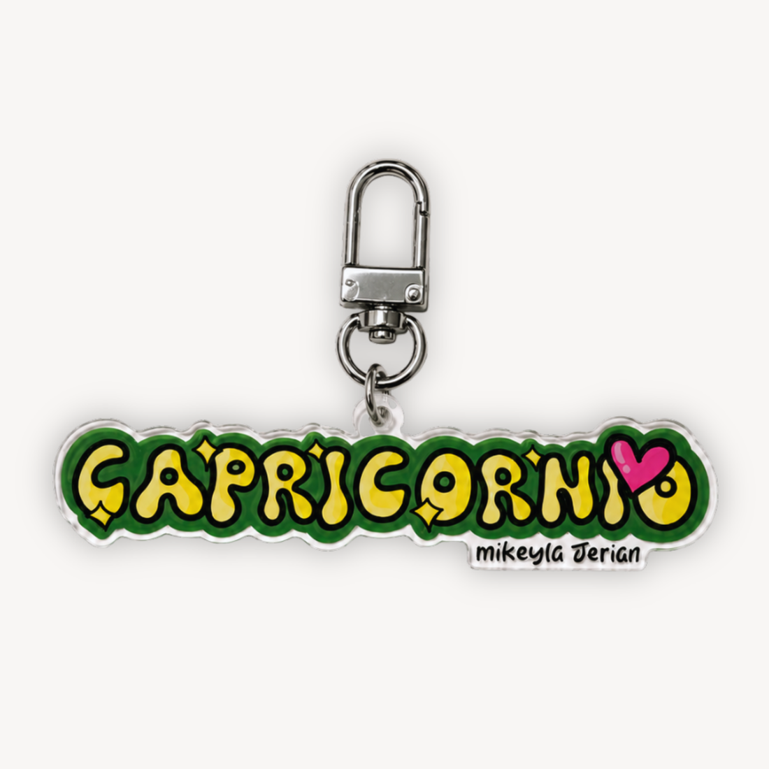 Capricornio Keychain