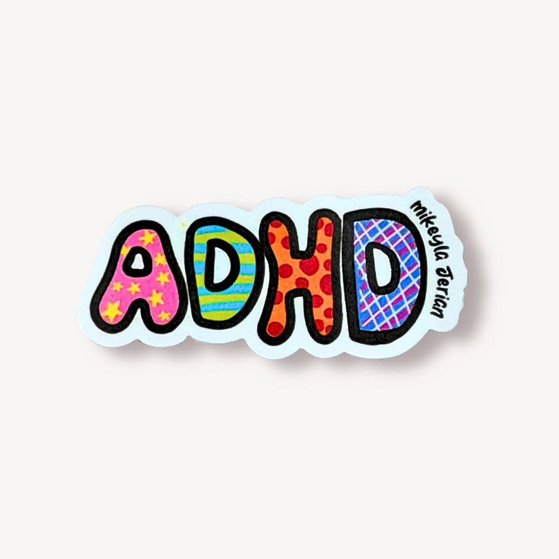 ADHD Sticker