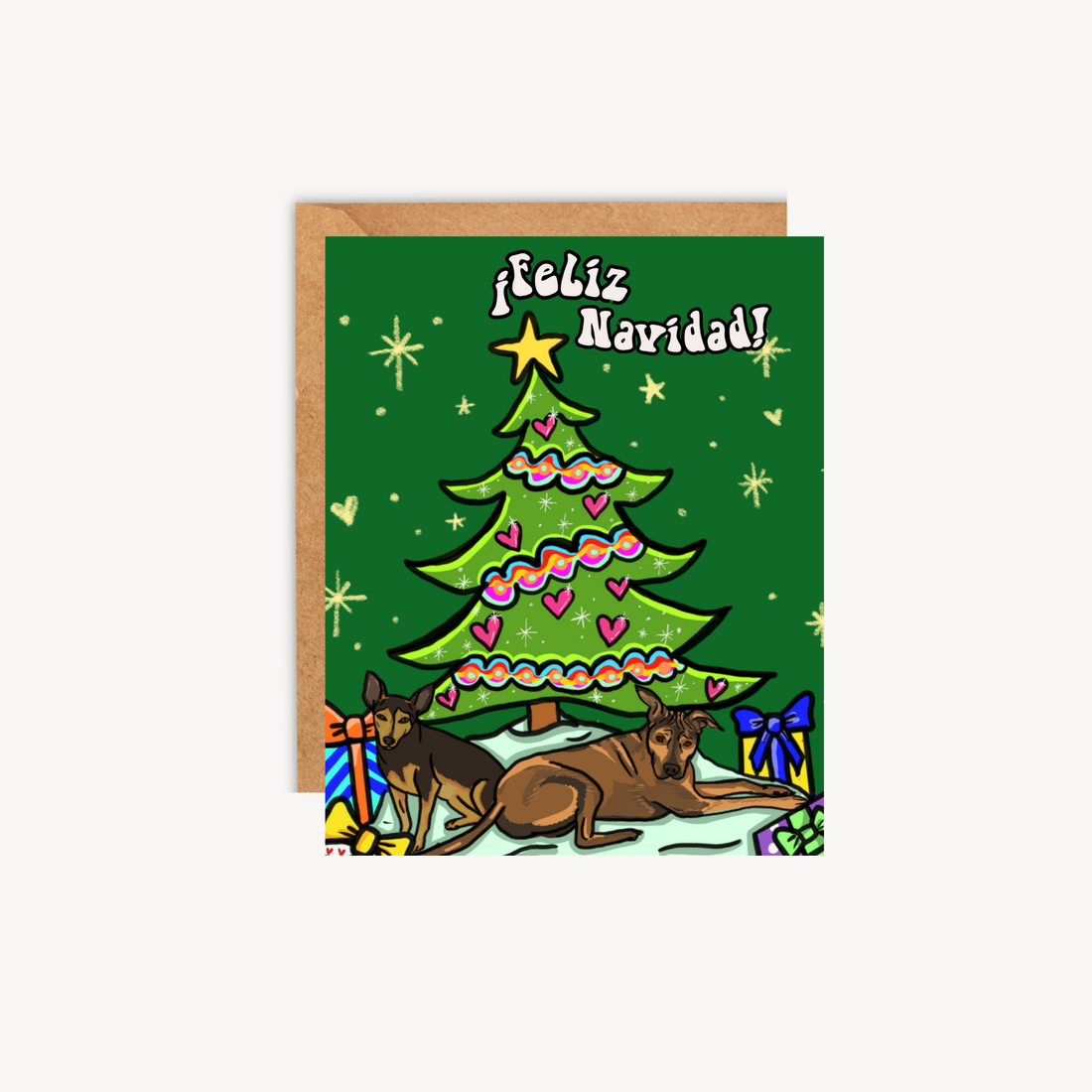 Regalos de Navidad Bawita y Nala Greeting Card