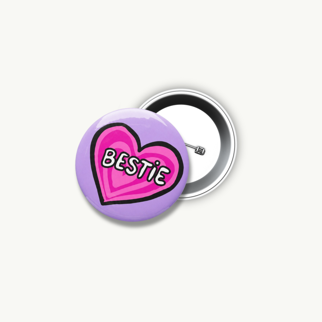 Bestie Pin Button