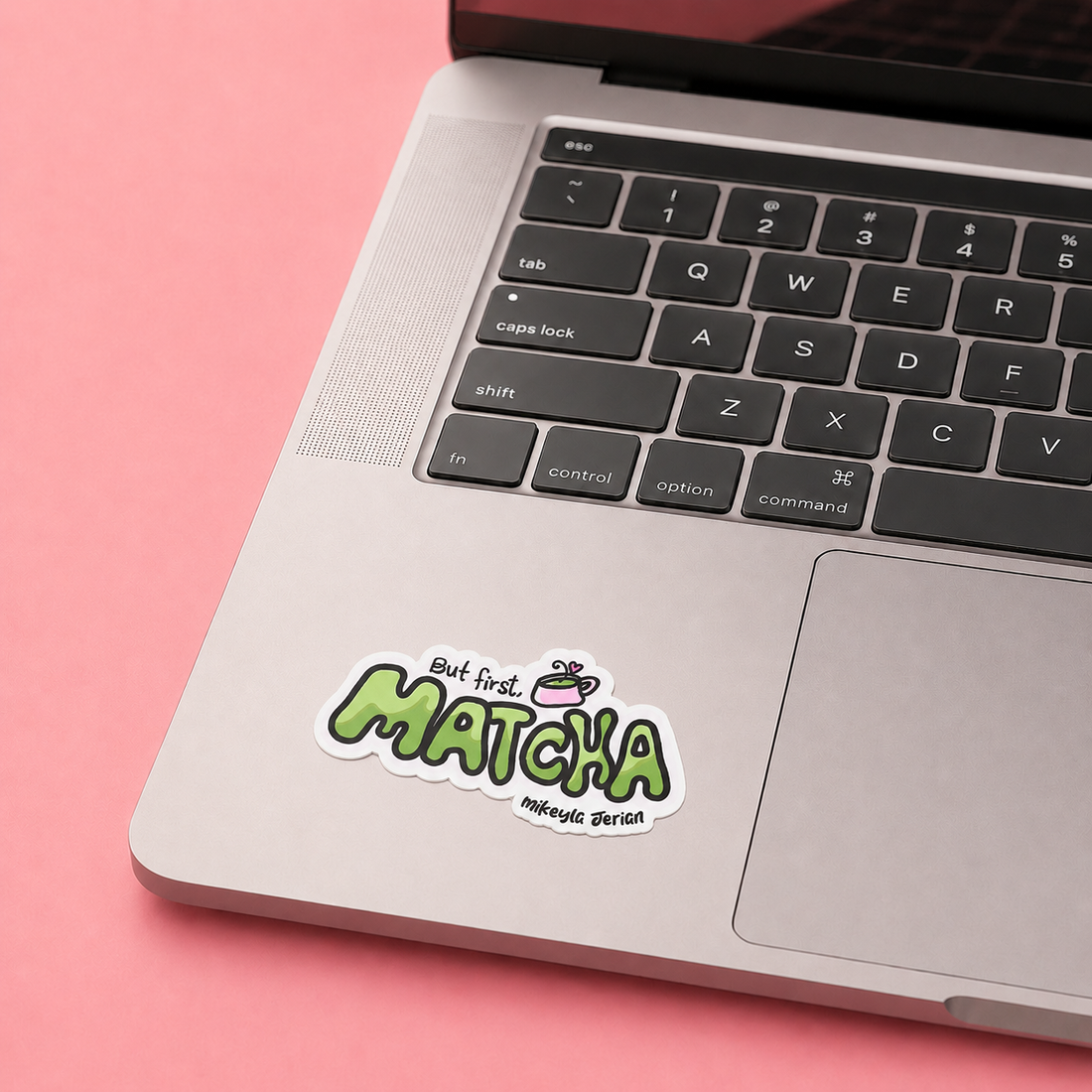 But First Matcha Sticker