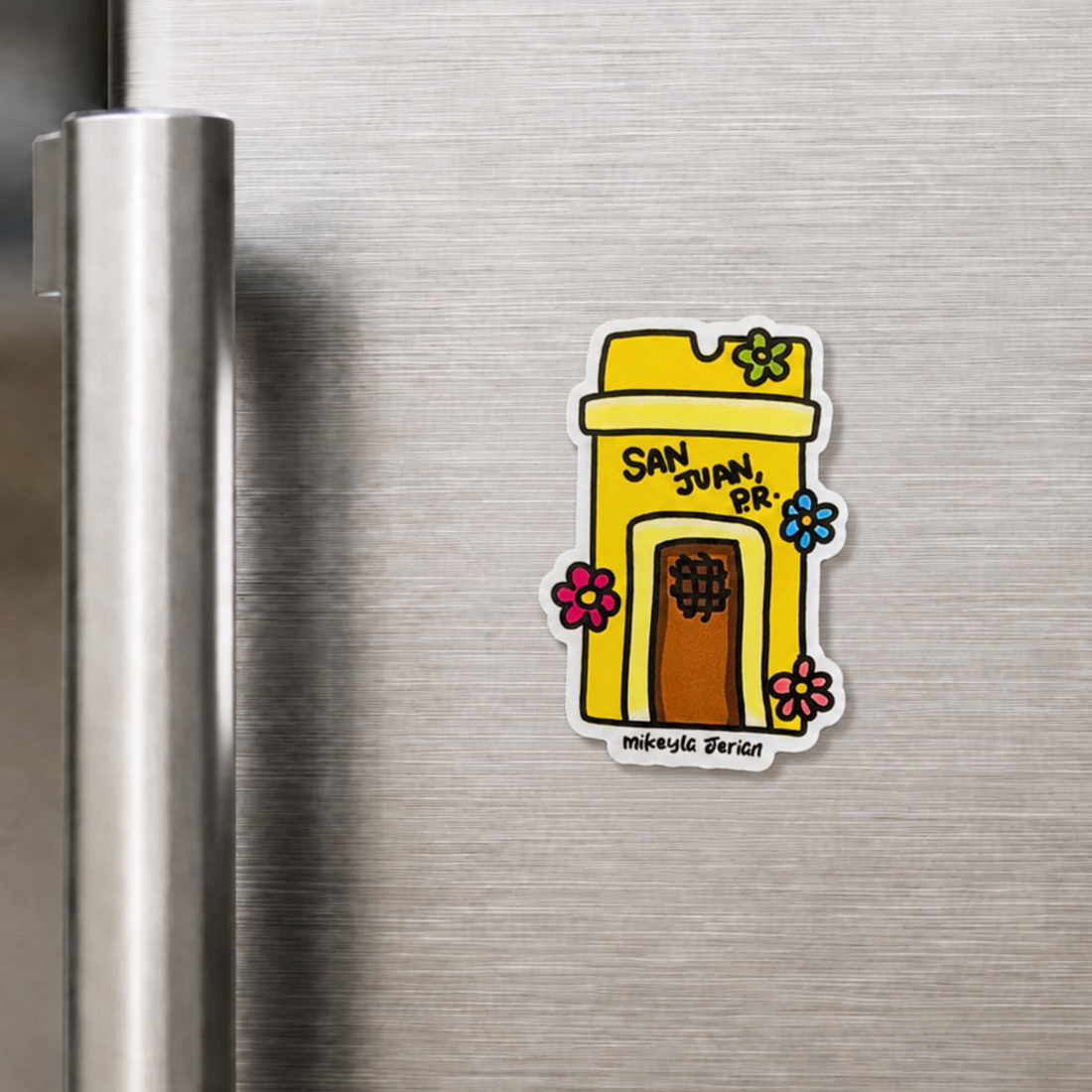 Casita Amarilla Magnet
