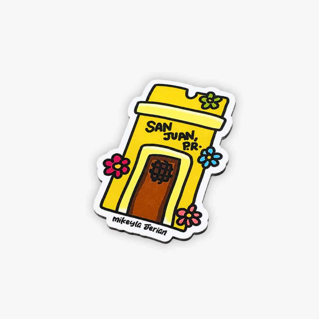 Casita Amarilla Magnet
