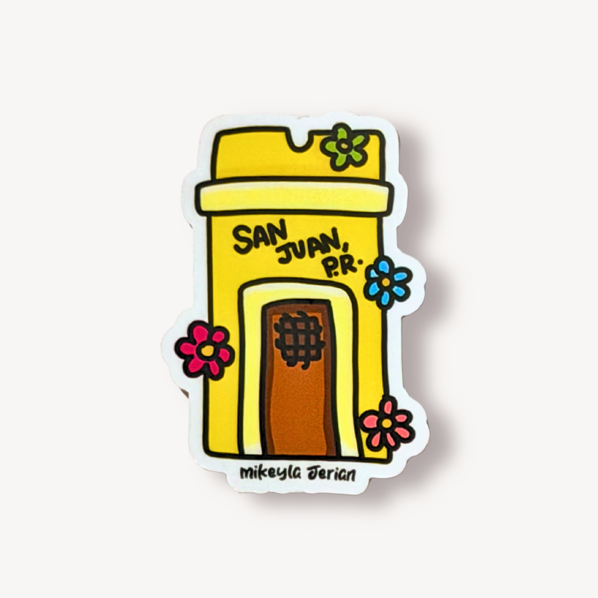 Casita Amarilla Sticker
