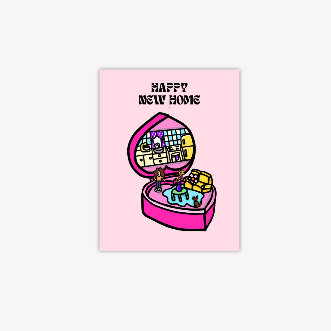 Happy Home Greeting Card