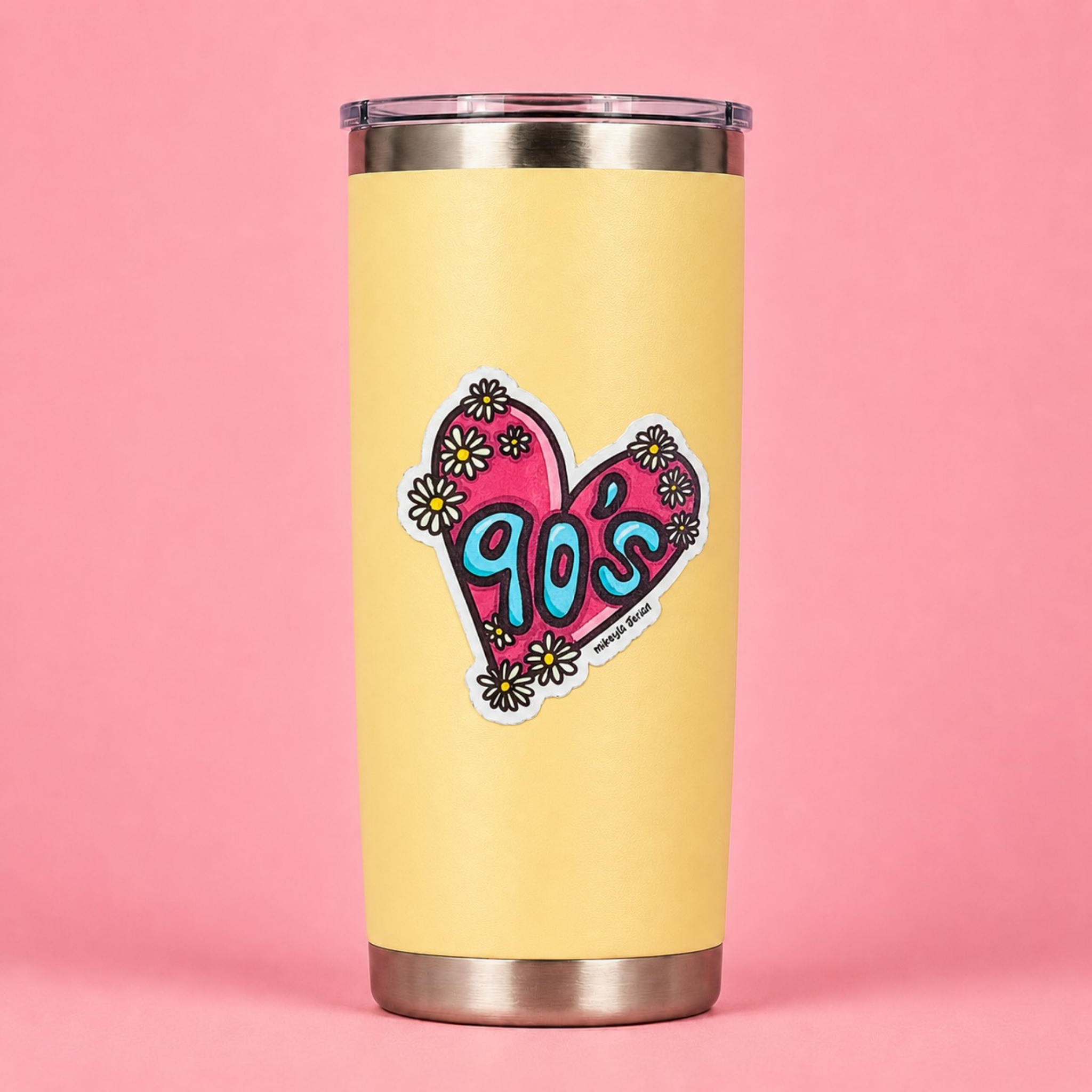 Corazón Noventoso Sticker