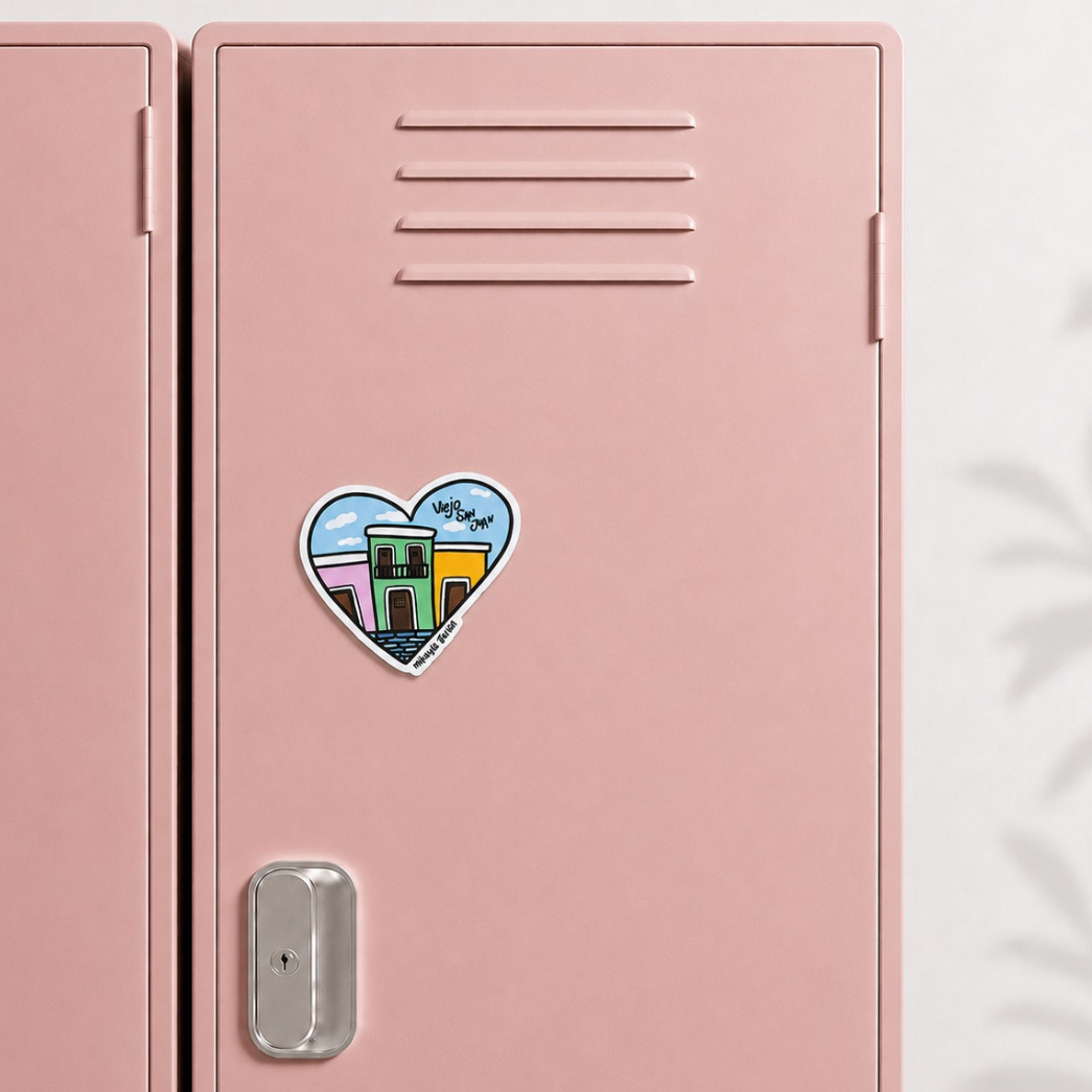 Corazón Viejo San Juan Magnet
