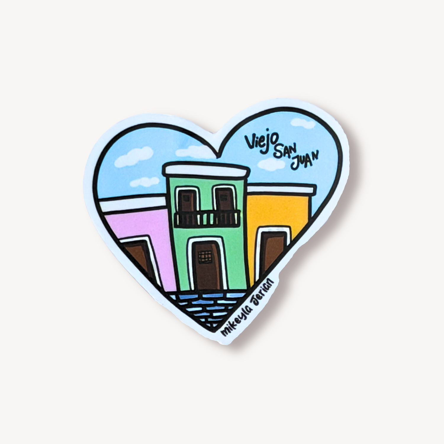 Corazón VSJ Sticker