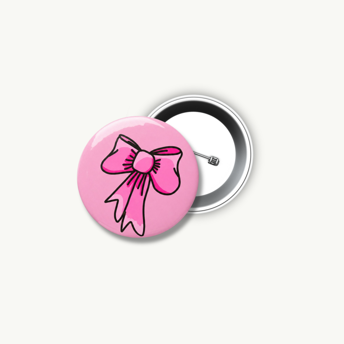 Cute Bow Pin Button