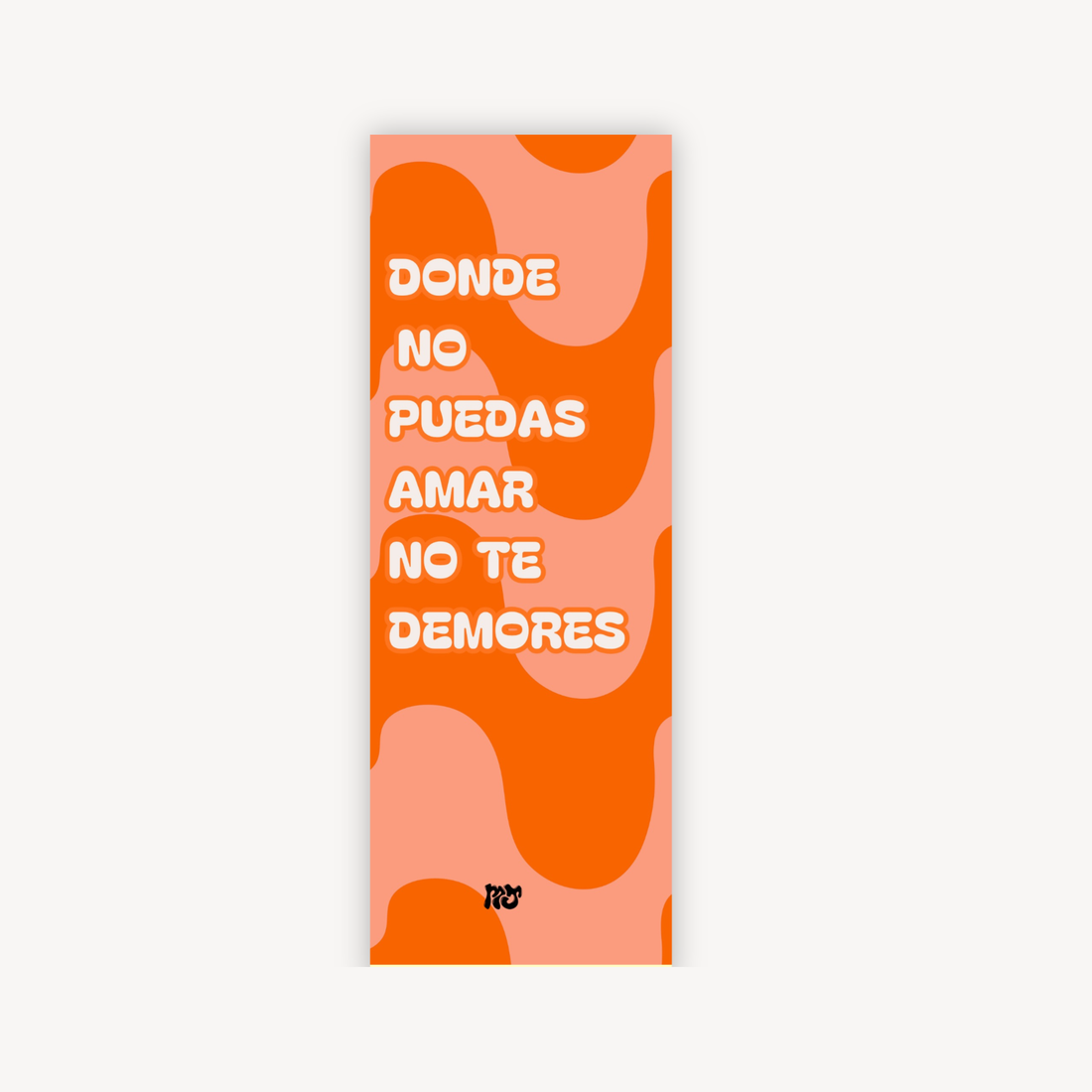 Donde No Puedas Amar Bookmark