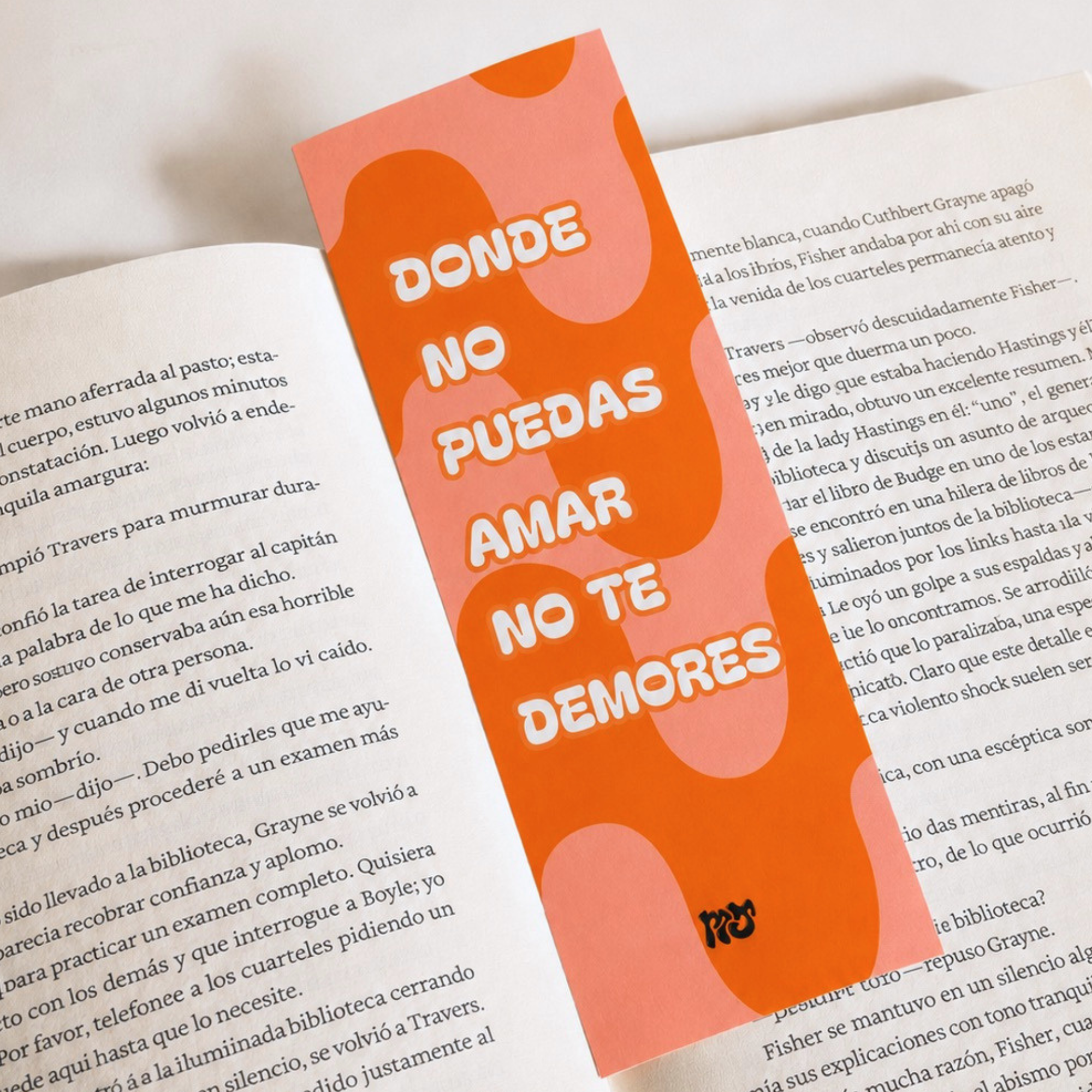 Donde No Puedas Amar Bookmark