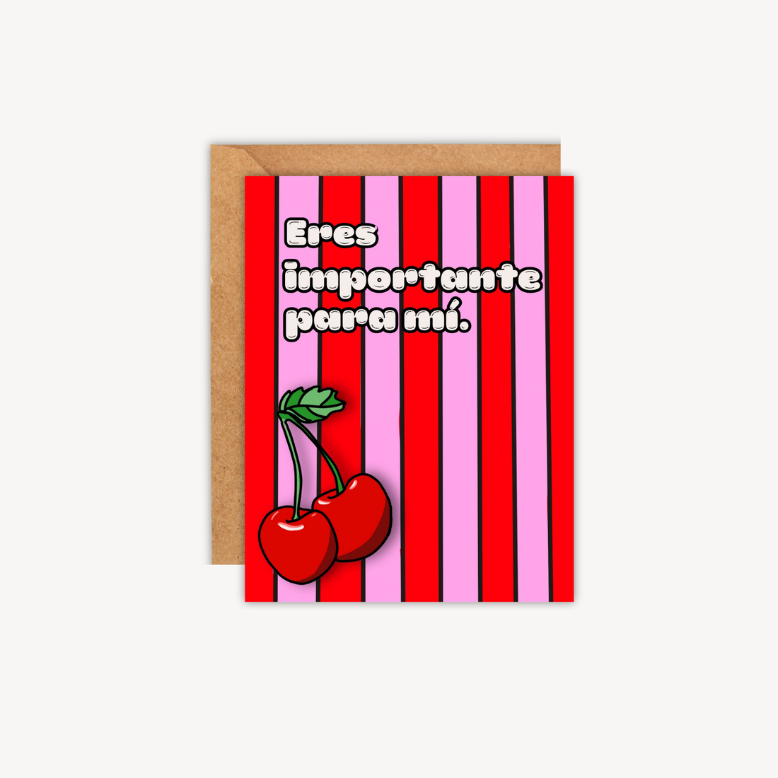 Eres Importante Greeting Card
