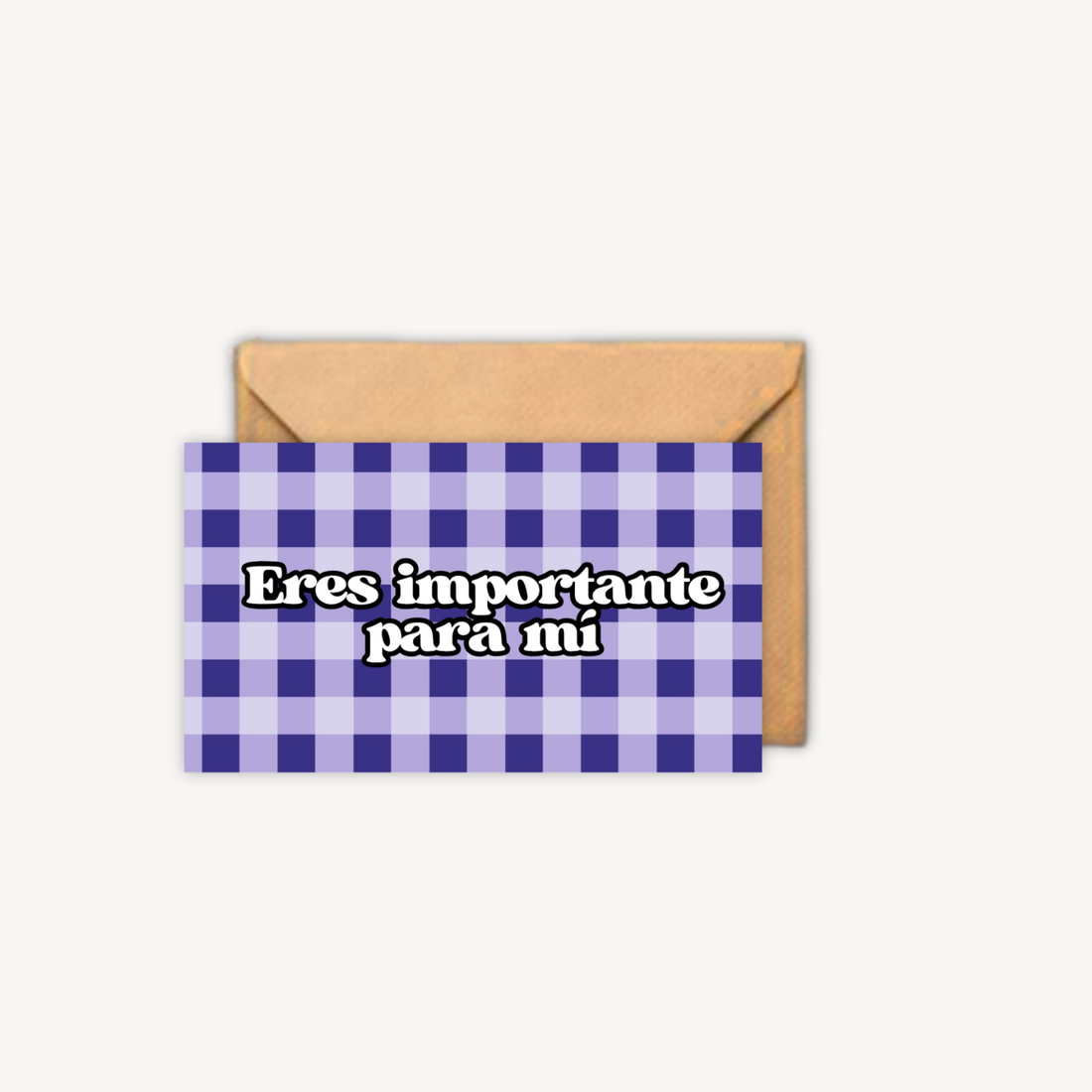 Eres Importante Mini Postcard