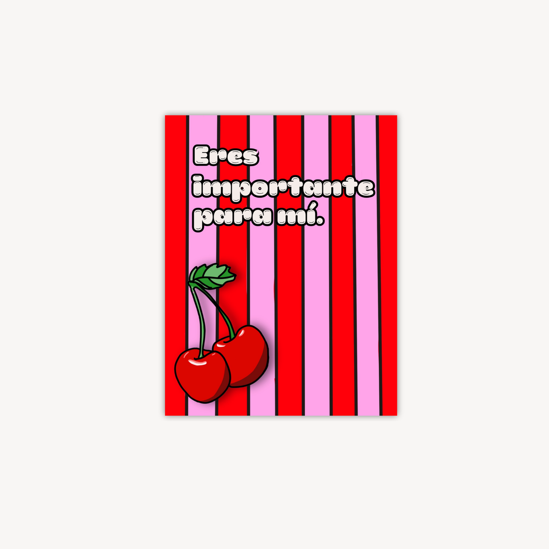 Eres Importante Greeting Card