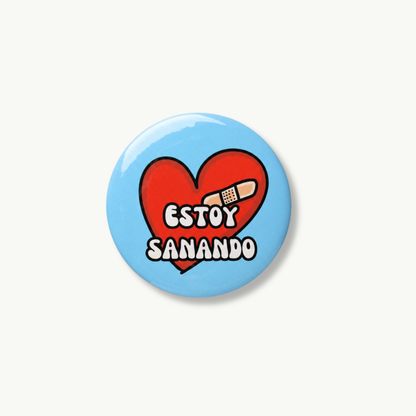 Estoy Sanando Pin Button