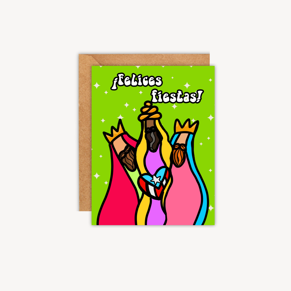 Felices Fiestas Reyes Greeting Card