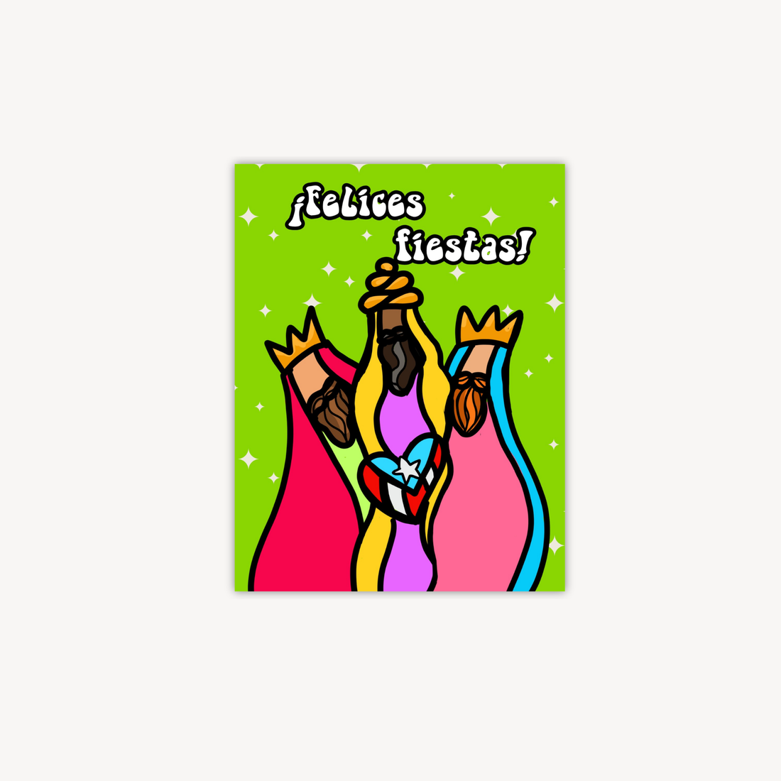 Felices Fiestas Reyes Greeting Card