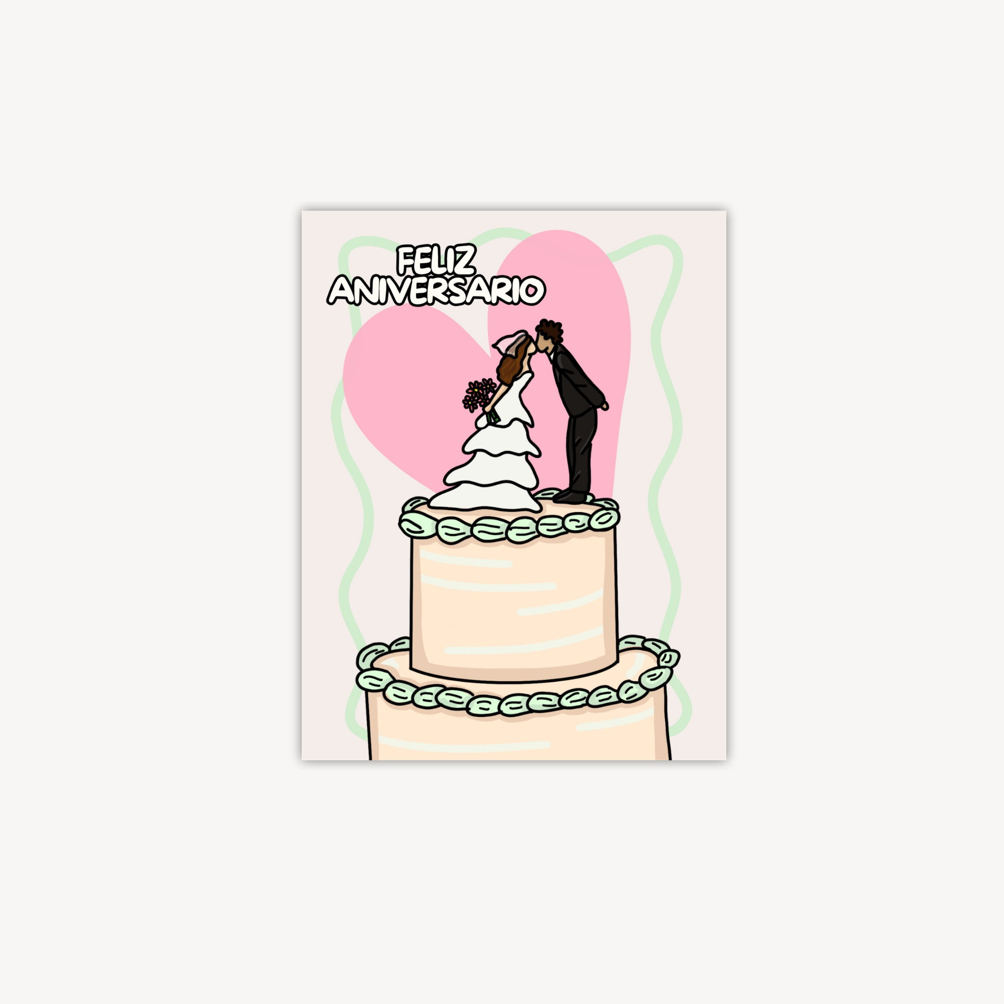 Feliz Aniversario Greeting Card