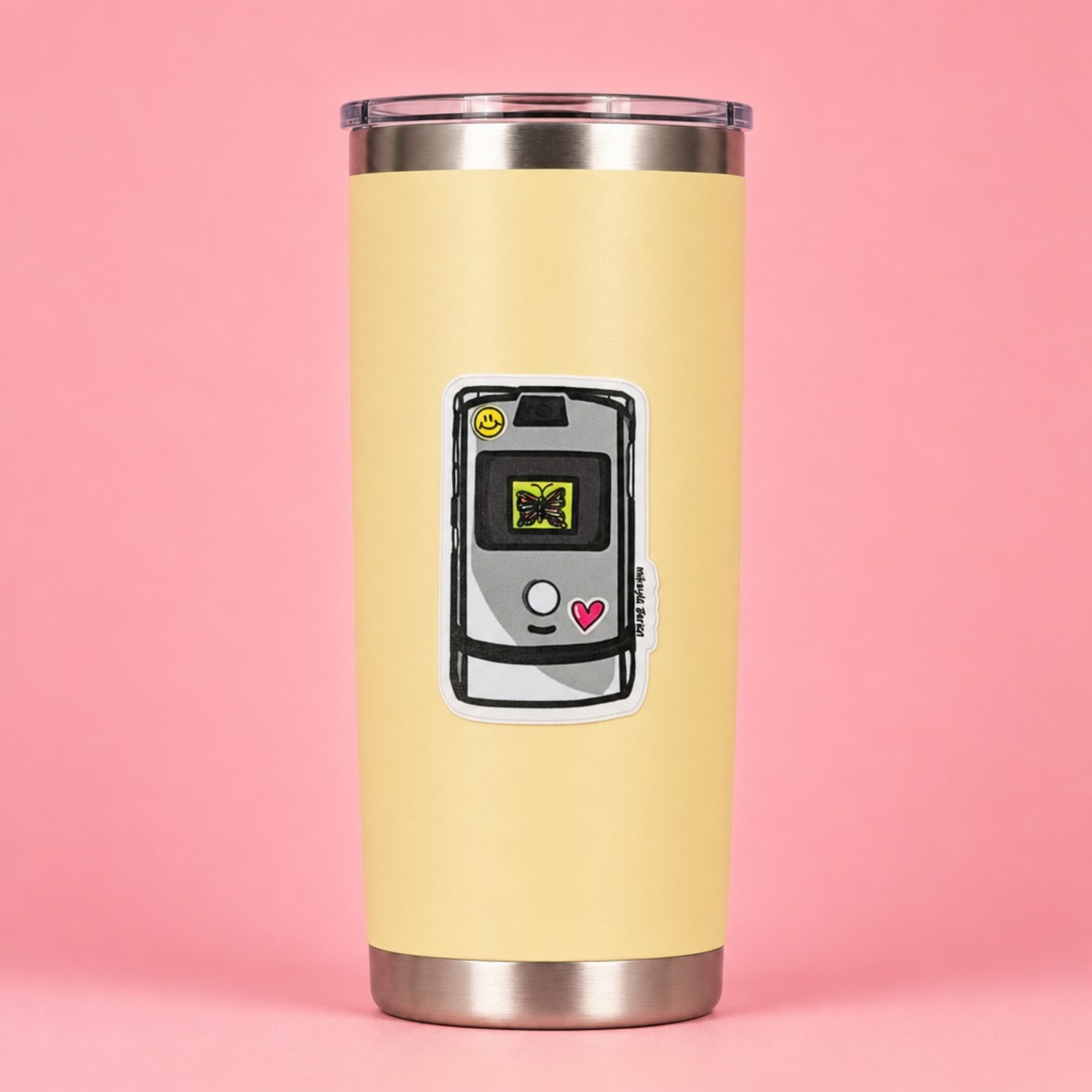 Flip Phone Sticker