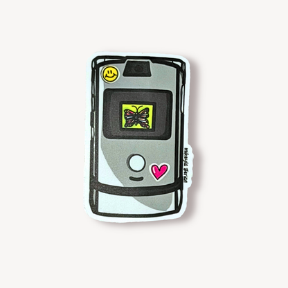 Flip Phone Sticker