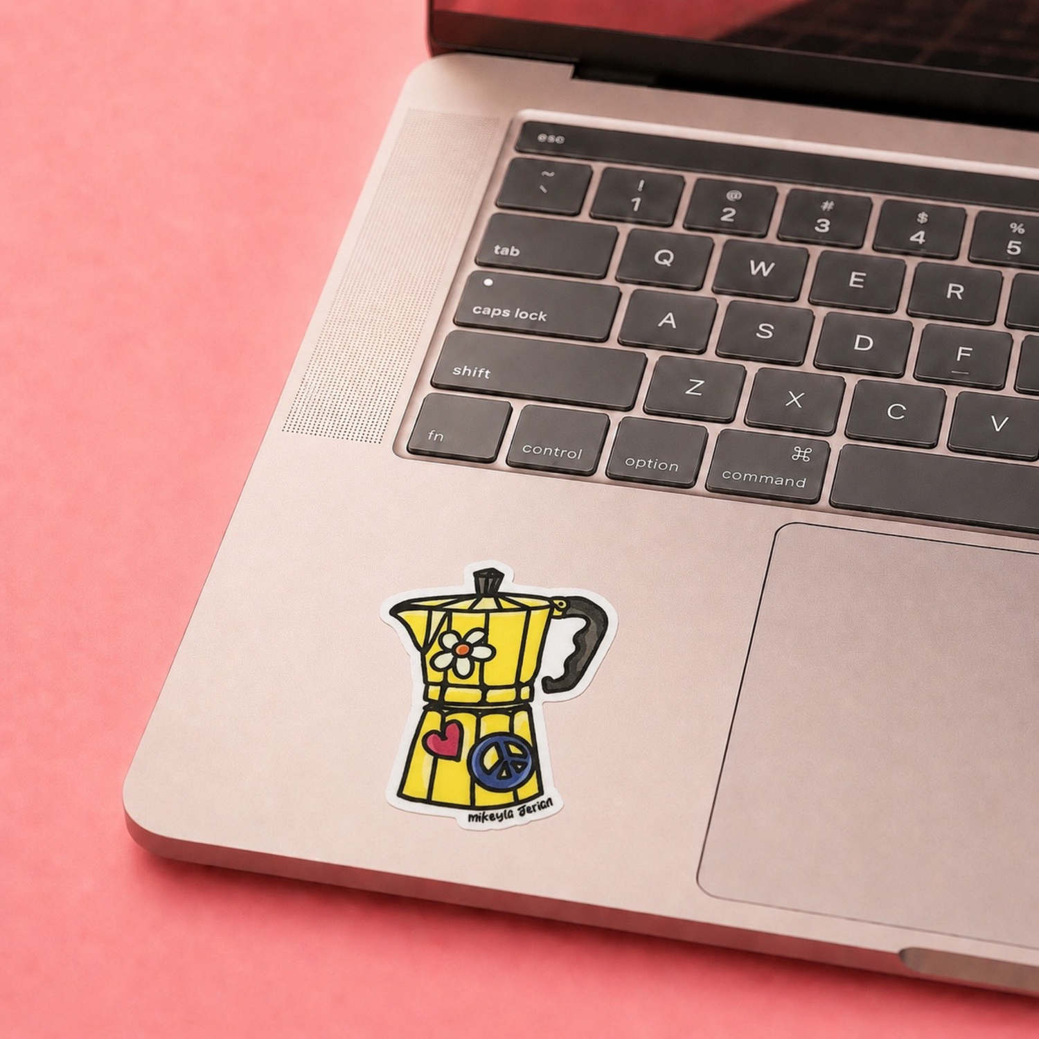 Greca Amarilla Sticker
