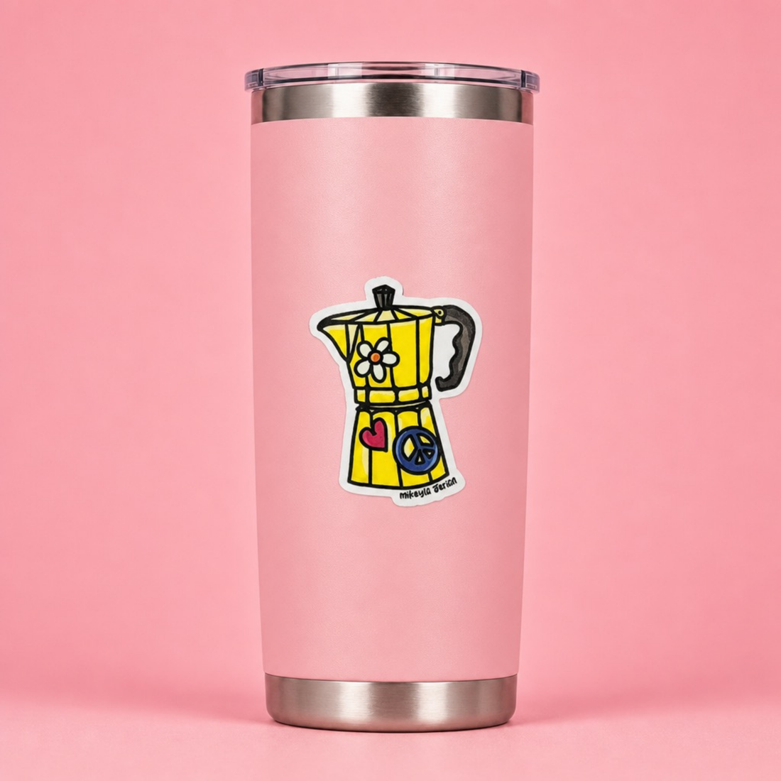 Greca Amarilla Sticker